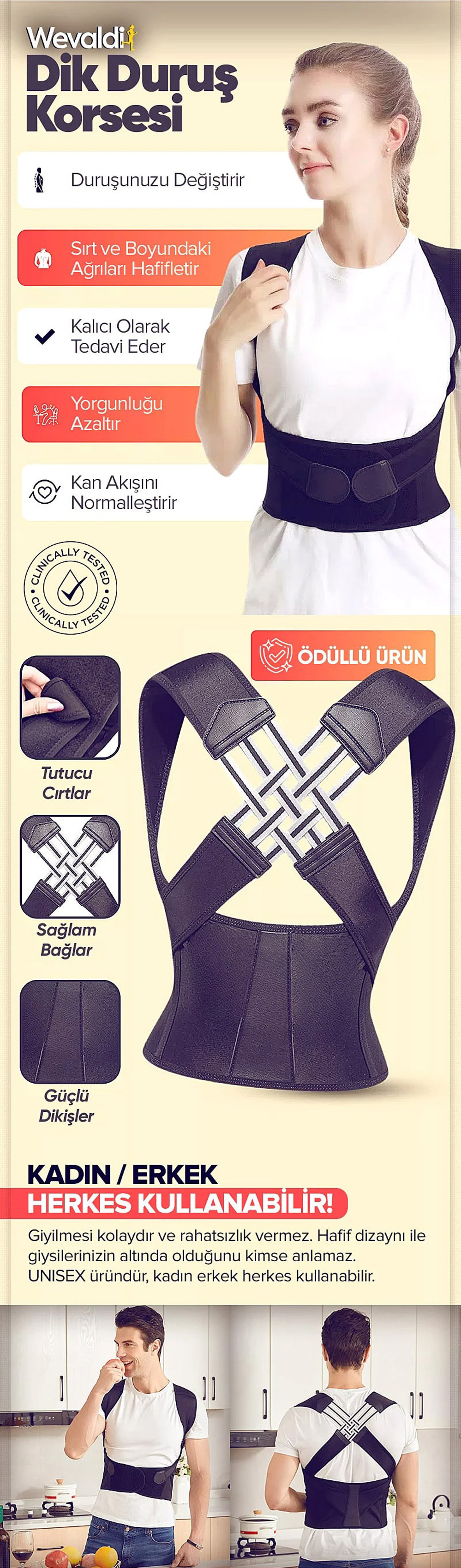 Dik Duruş Korsesi Ek